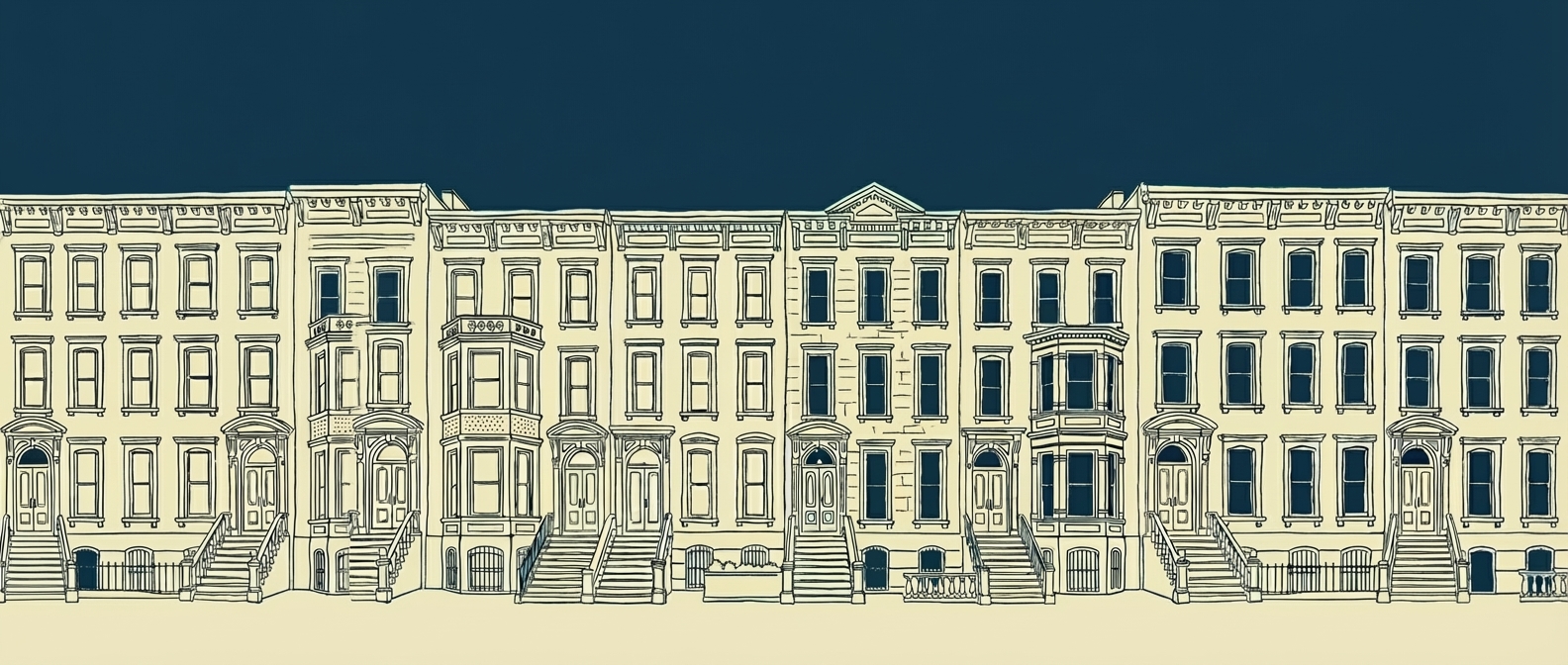 Brooklyn brownstones